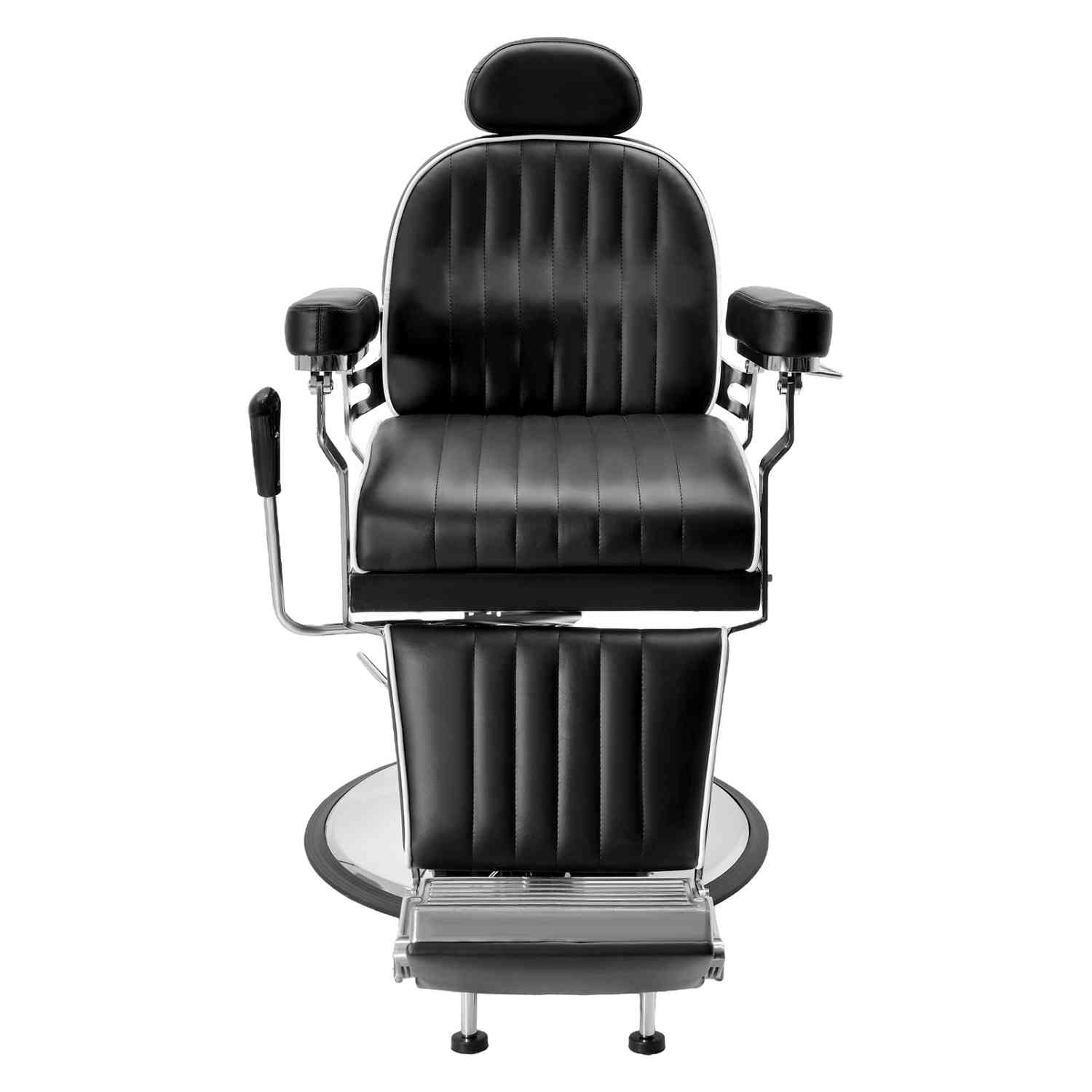 Foto 4 pulgar | Sillón de Barberia Estética Respaldo Ajustable Neumática
