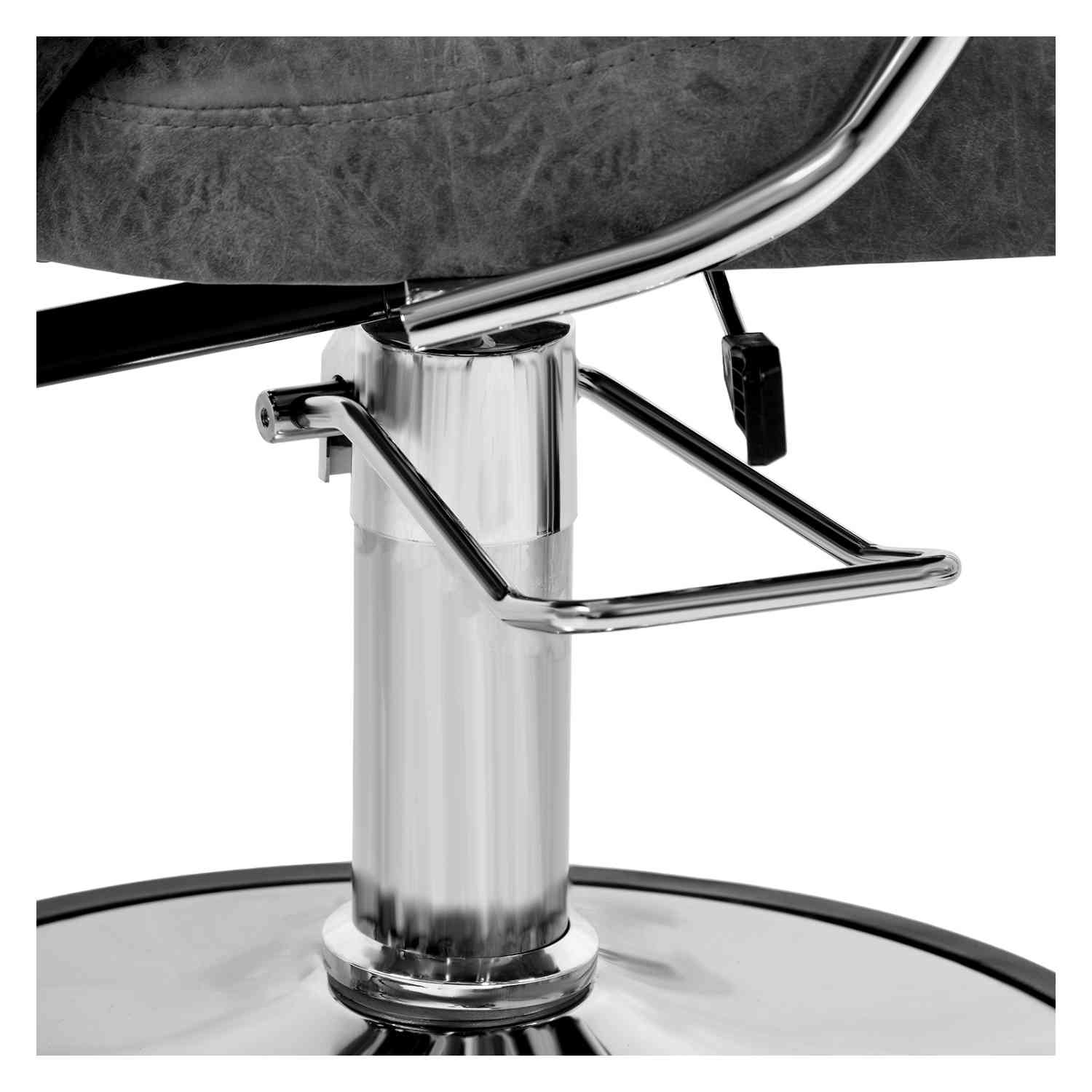 Foto 3 pulgar | Silla de Barbero Nanofort Gris