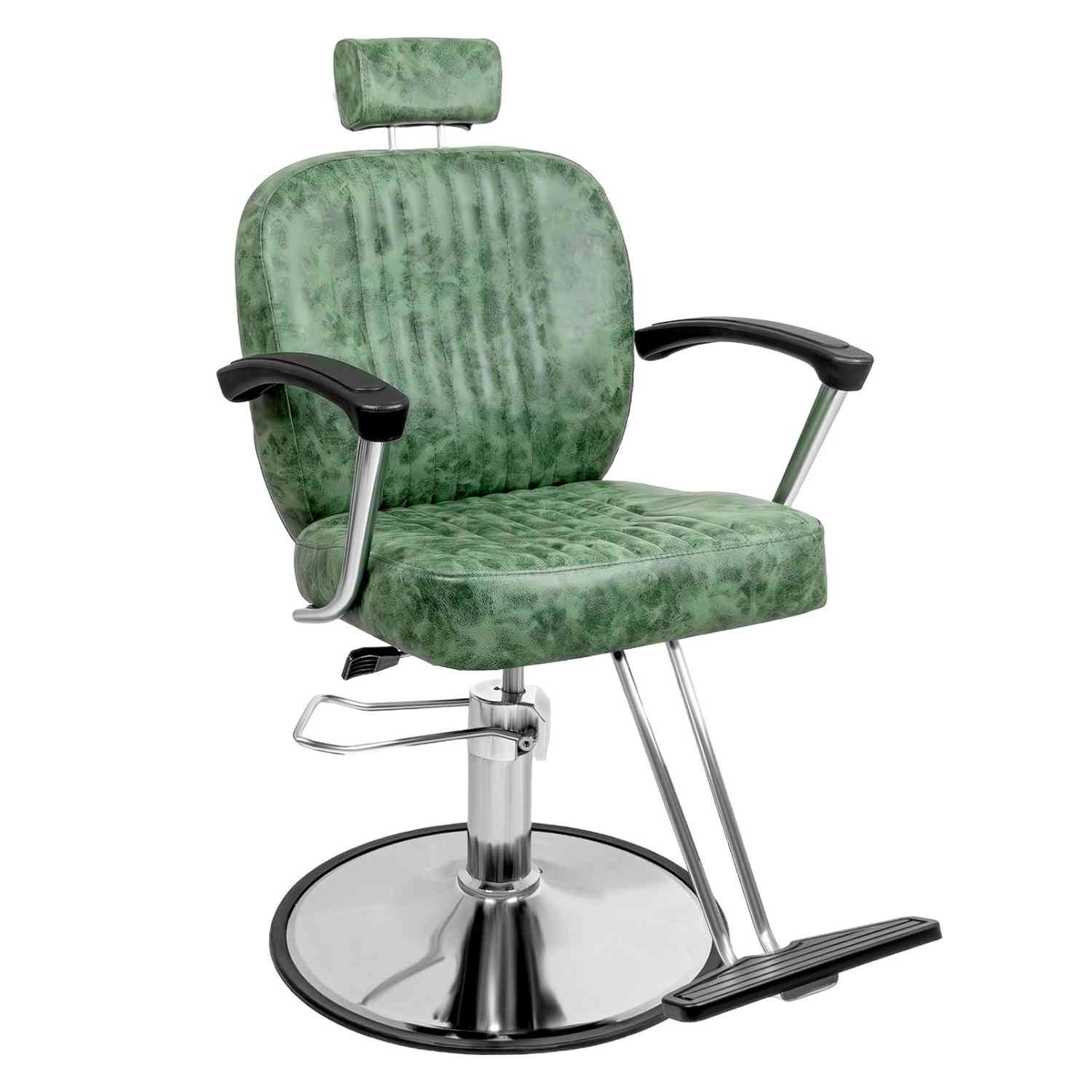 Foto 2 pulgar | Silla de Barbero Nanofort Verde