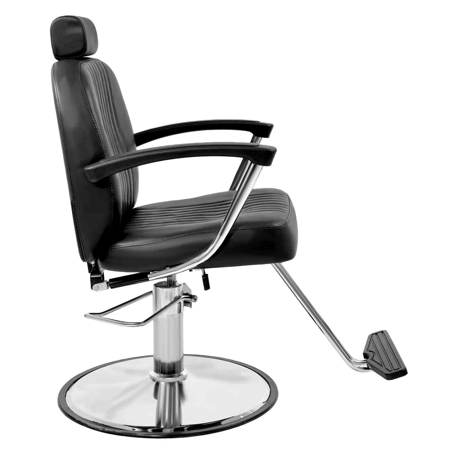 Foto 5 pulgar | Sillón para Barberia Nanofort Clasica 360° Negra