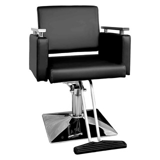Foto 3 | Silla de Barbero Nanofort Negra