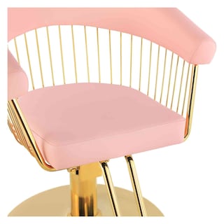 Foto 4 | Silla de Barbero Nanofort Rosa