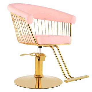 Foto 6 | Silla de Barbero Nanofort Rosa