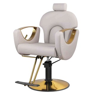 Foto 1 | Silla de Barbero Nanofort Gris