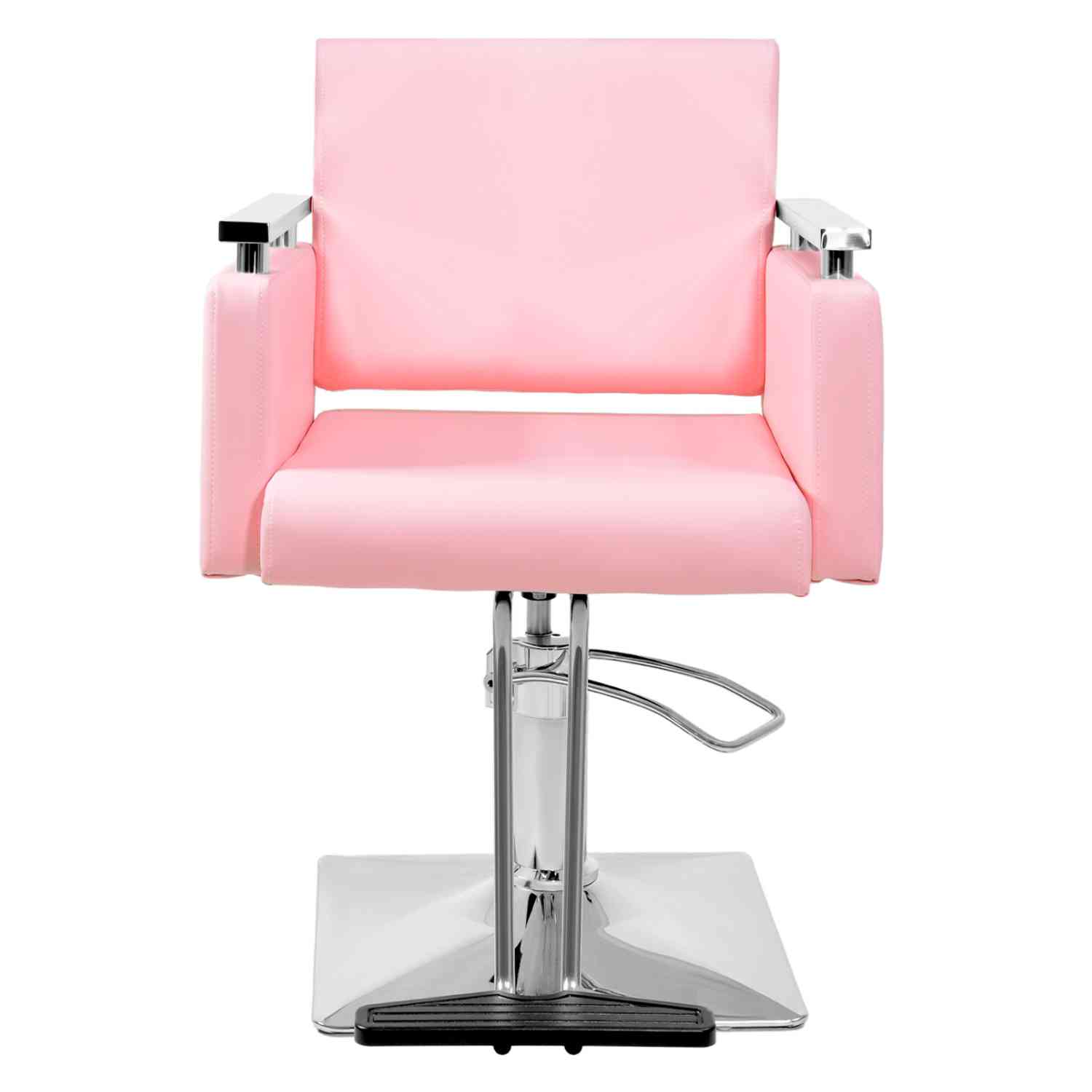 Foto 3 pulgar | Silla de Barbero Nanofort Rosa