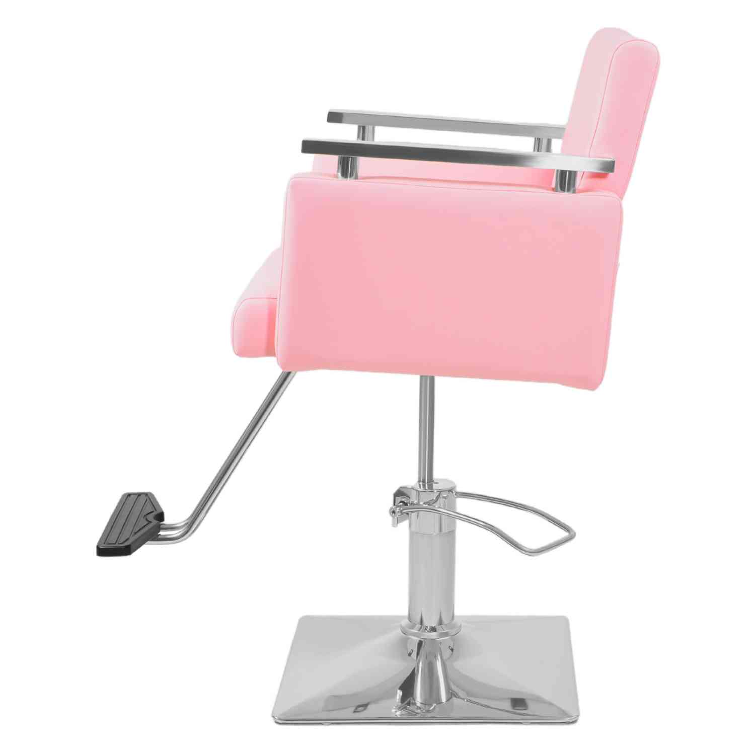 Foto 5 pulgar | Silla de Barbero Nanofort Rosa