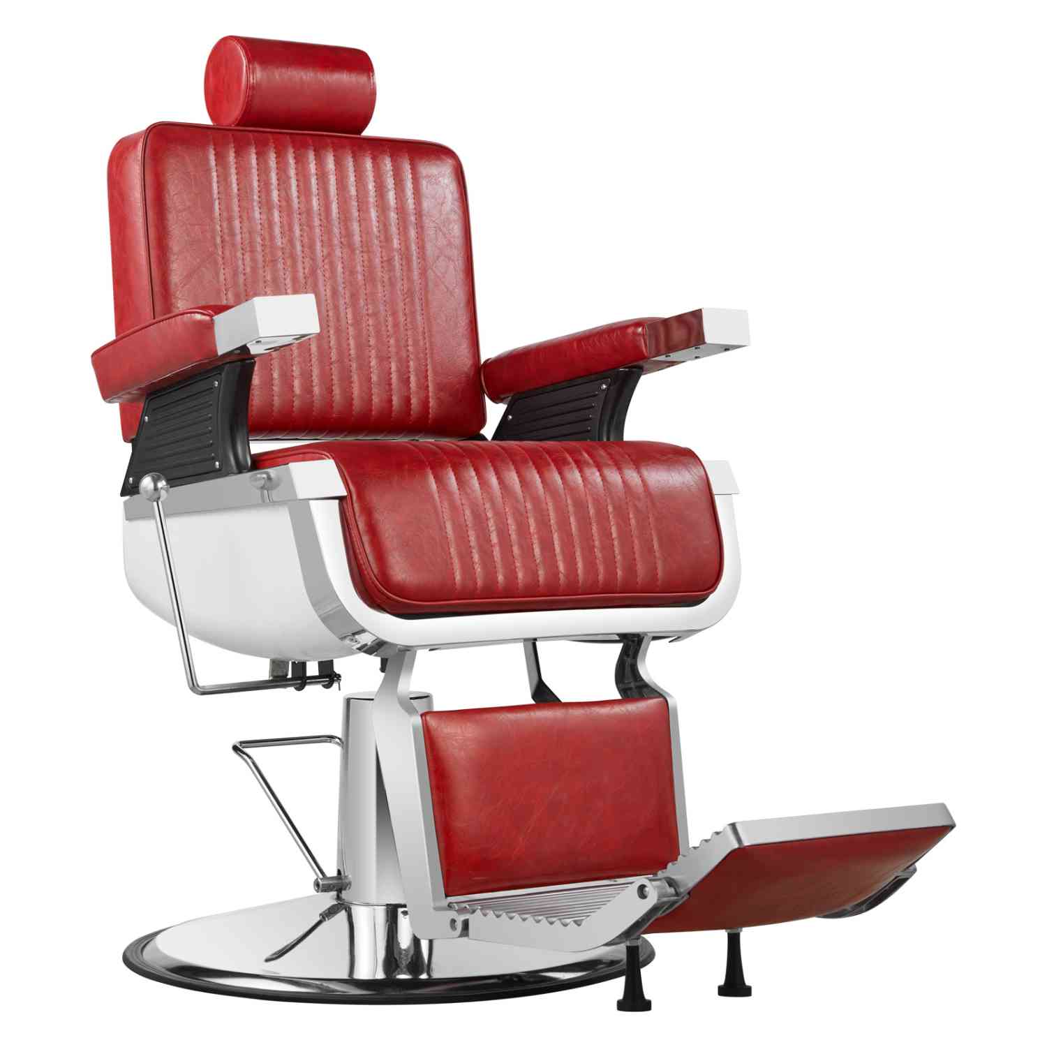 Foto 5 | Silla de Barbero Nanofort Tinto