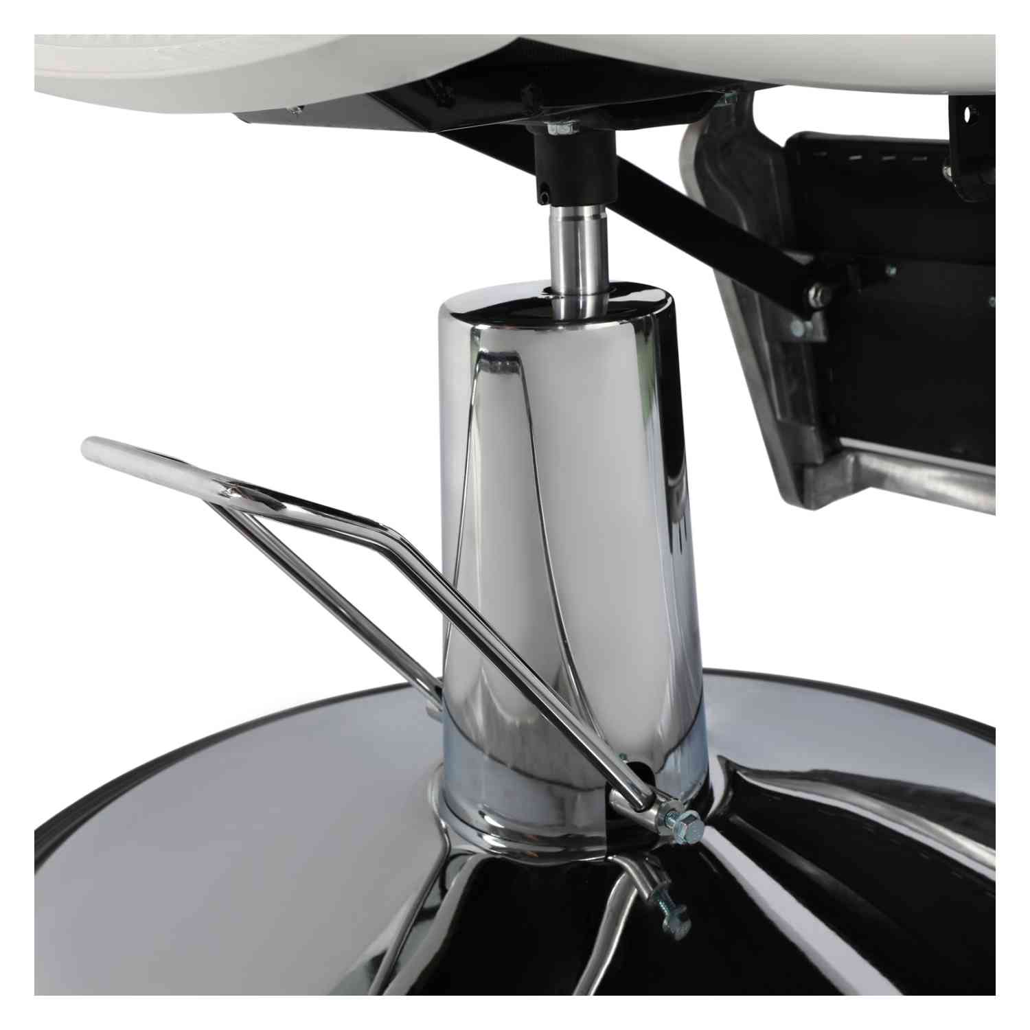 Foto 4 pulgar | Sillón Barberia Silla Reclinable Premium Giro 360° Neumática Negro