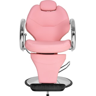 Foto 2 | Silla de Barberia Hidráulico Nanofort Rosa