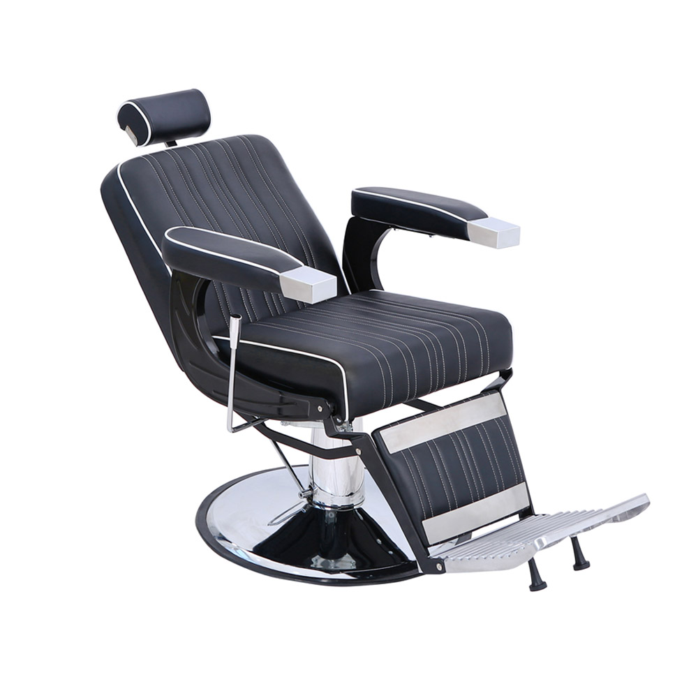 Foto 3 pulgar | Sillón de Barberí Vanlig Hidráulico Reclinable Negro