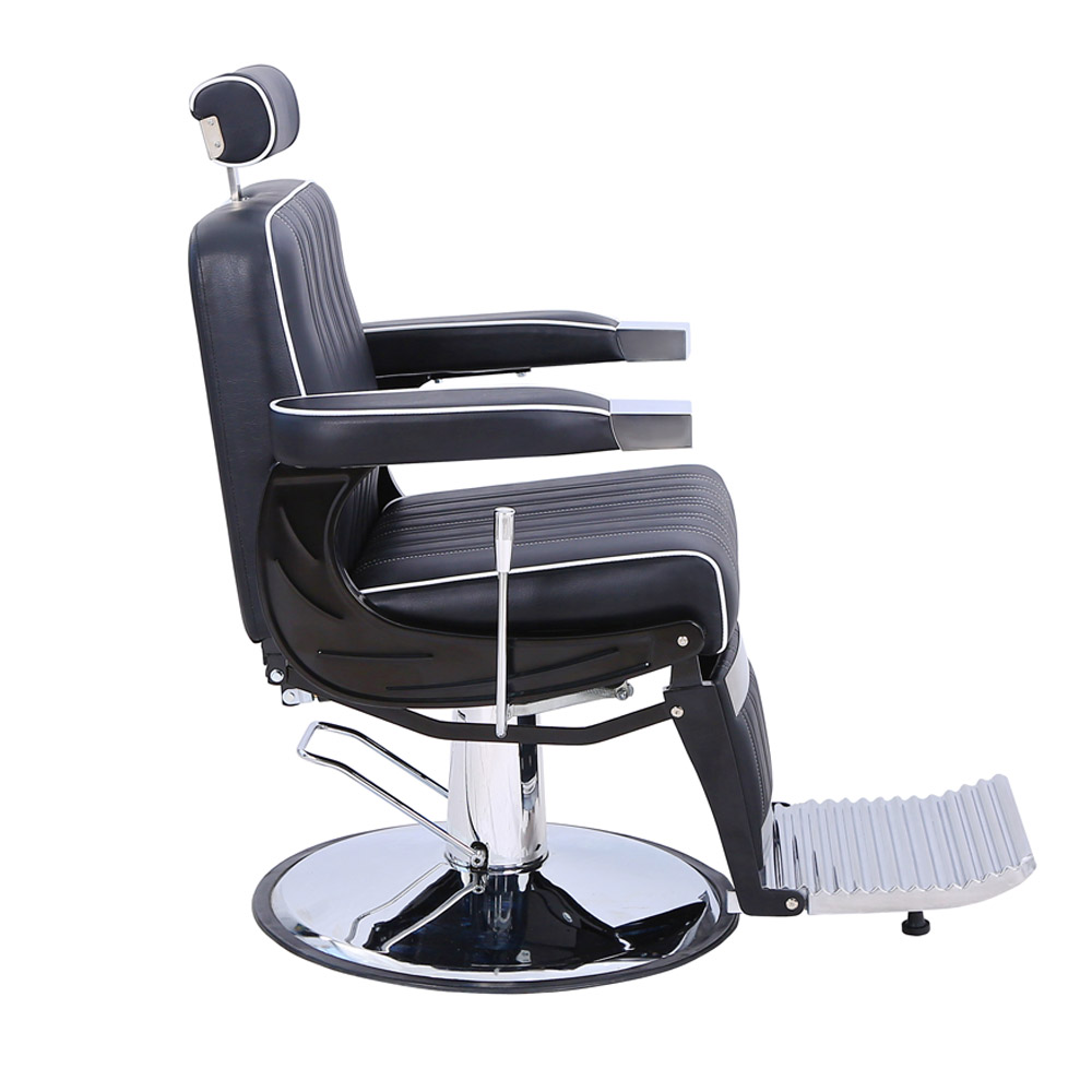 Foto 4 pulgar | Sillón de Barberí Vanlig Hidráulico Reclinable Negro