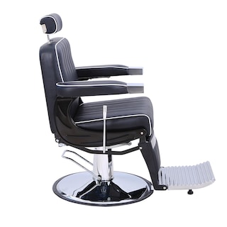 Foto 3 | Sillón de Barberí Vanlig Hidráulico Reclinable Negro