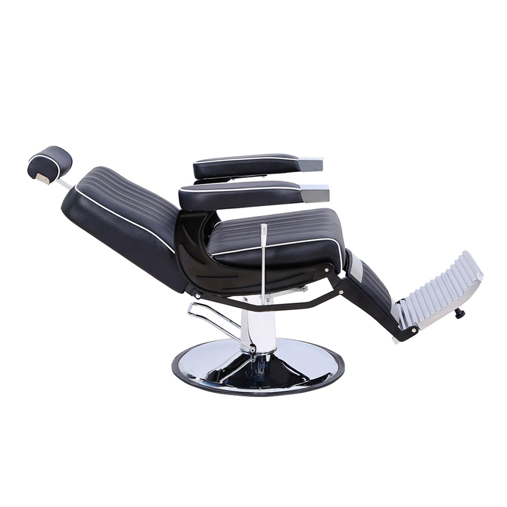 Foto 5 pulgar | Sillón de Barberí Vanlig Hidráulico Reclinable Negro