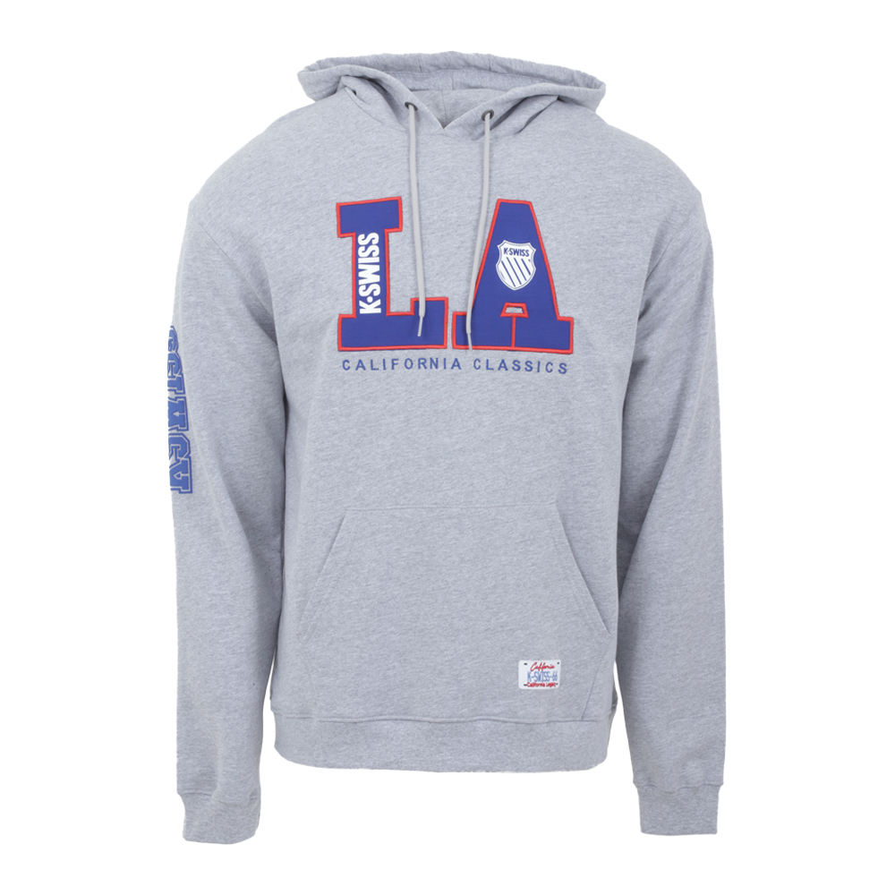 Sudadera K-Swiss Casual Patches Gris para Hombre