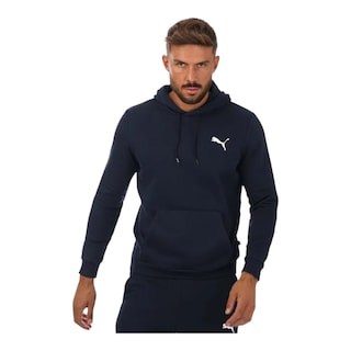 Foto 1 | Sudadera Puma Ess Small Logo Hoodie Fl Para Hombre Color Azul Modelo 58669076