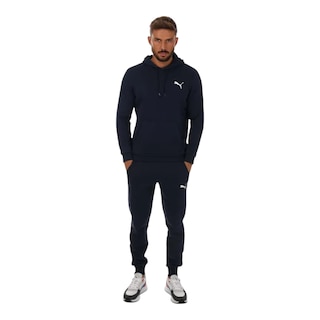 Foto 3 | Sudadera Puma Ess Small Logo Hoodie Fl Para Hombre Color Azul Modelo 58669076