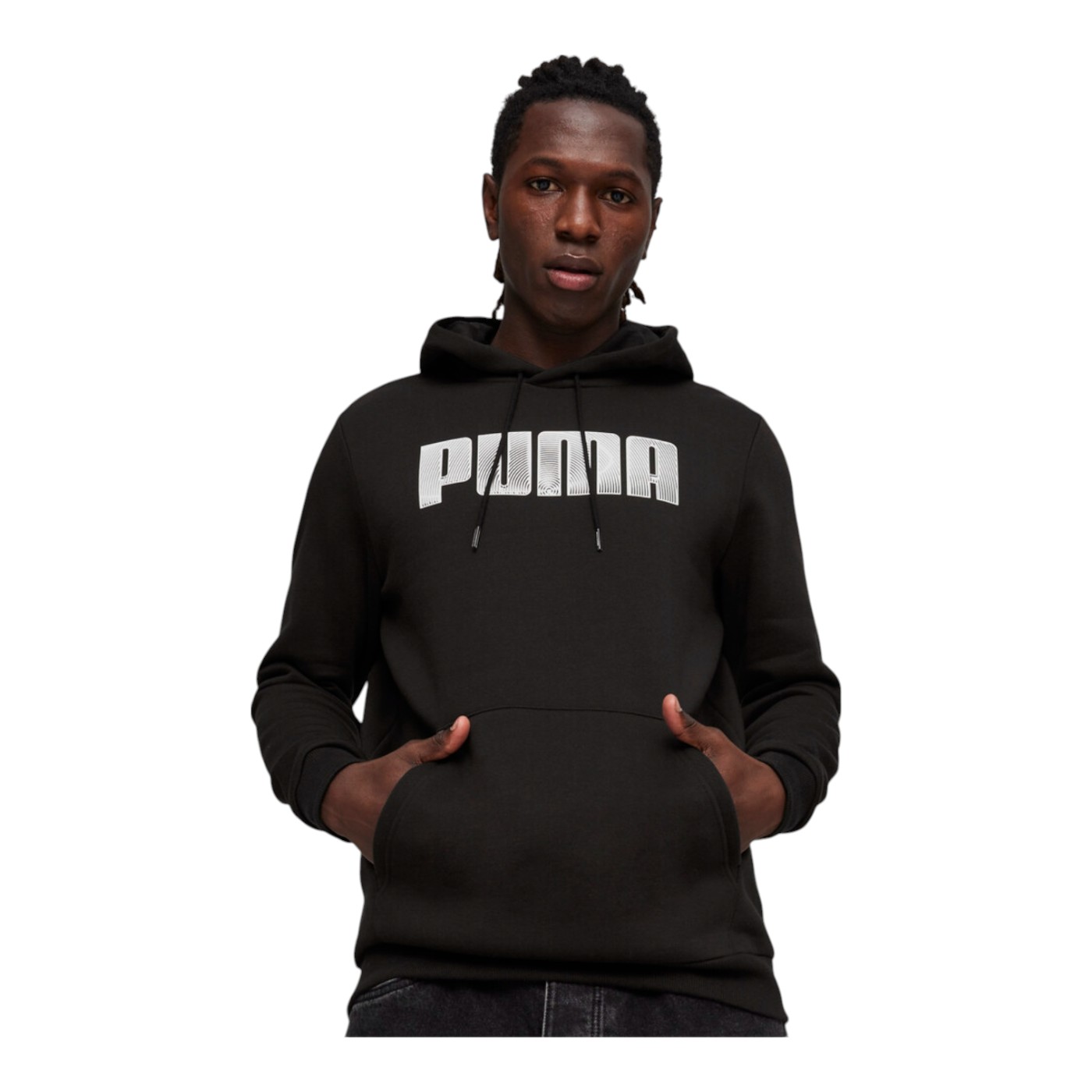 Foto 2 pulgar | Sudadera Puma Ess Camo Hoodie Fl Para Hombre Color Negro Modelo 68019301