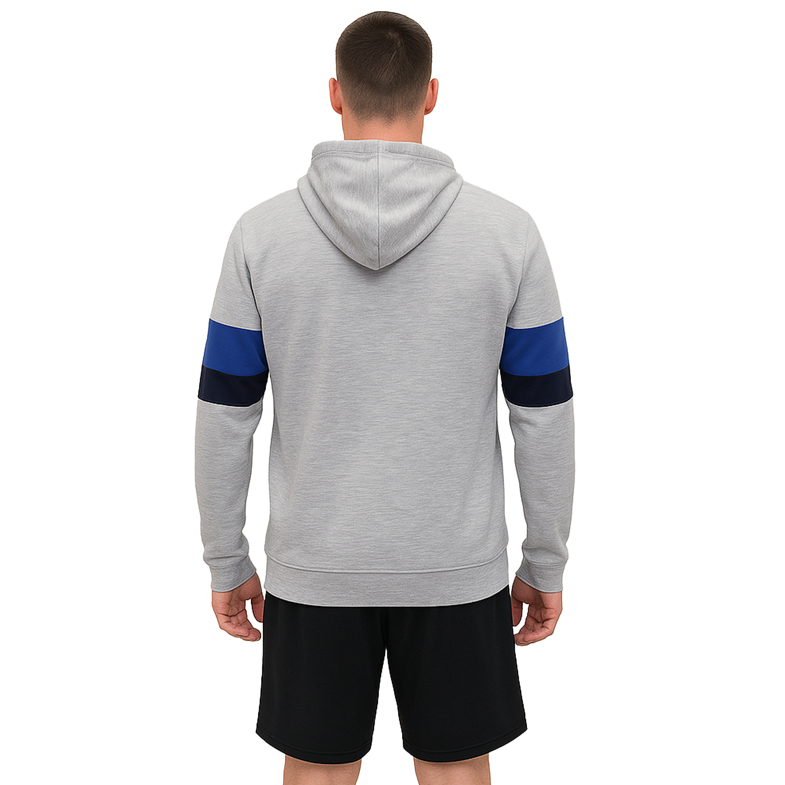 Foto 4 | Sudadera Wilson French Terry Bolsa De Canguro Con Capucha Hombre