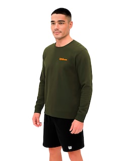Foto 2 | Sudadera Wilson French Terry Raglán Hombre