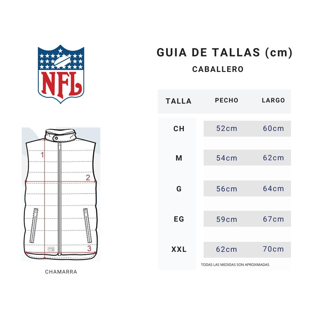 Foto 8 pulgar | Chaleco Nfl Para Caballero Philadelphia Eagles 100% Original