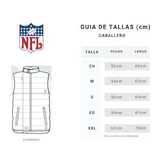 Foto 7 | Chaleco Nfl Para Caballero Philadelphia Eagles 100% Original