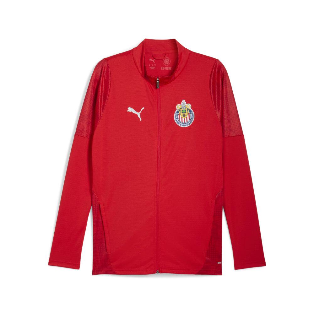 Foto 2 pulgar | Chamarra Puma Chivas Para Entrenamiento Para Hombre Rojo