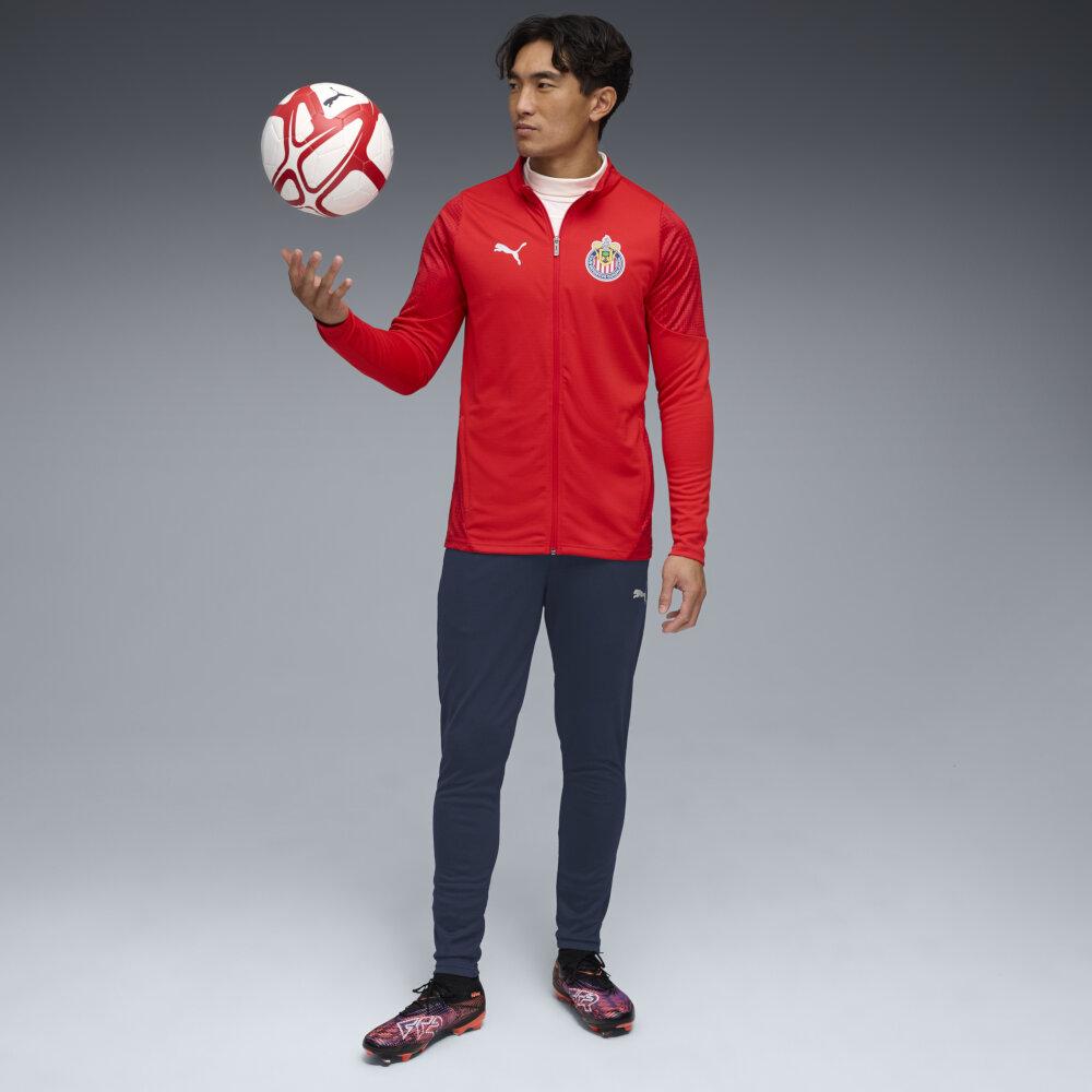 Foto 6 pulgar | Chamarra Puma Chivas Para Entrenamiento Para Hombre Rojo