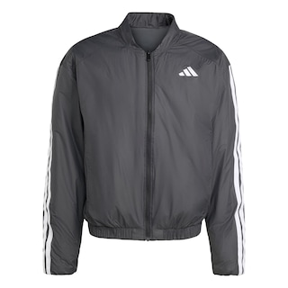 Foto 1 | Chamarras Bómber Aislantes Essentials Con Climawarm Y Las 3 franjas Adidas Negro Hombre