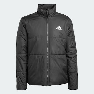 Foto 3 | Chamarra Aislante Bsc Climawarm Con Las 3 franjas Adidas Negro Hombre