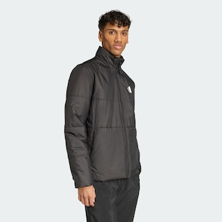 Foto 5 | Chamarra Aislante Bsc Climawarm Con Las 3 franjas Adidas Negro Hombre
