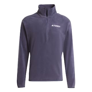 Foto 1 | Chamarra De Felpa Multi Essentials De 1/2 Cierre Adidas Azul Hombre