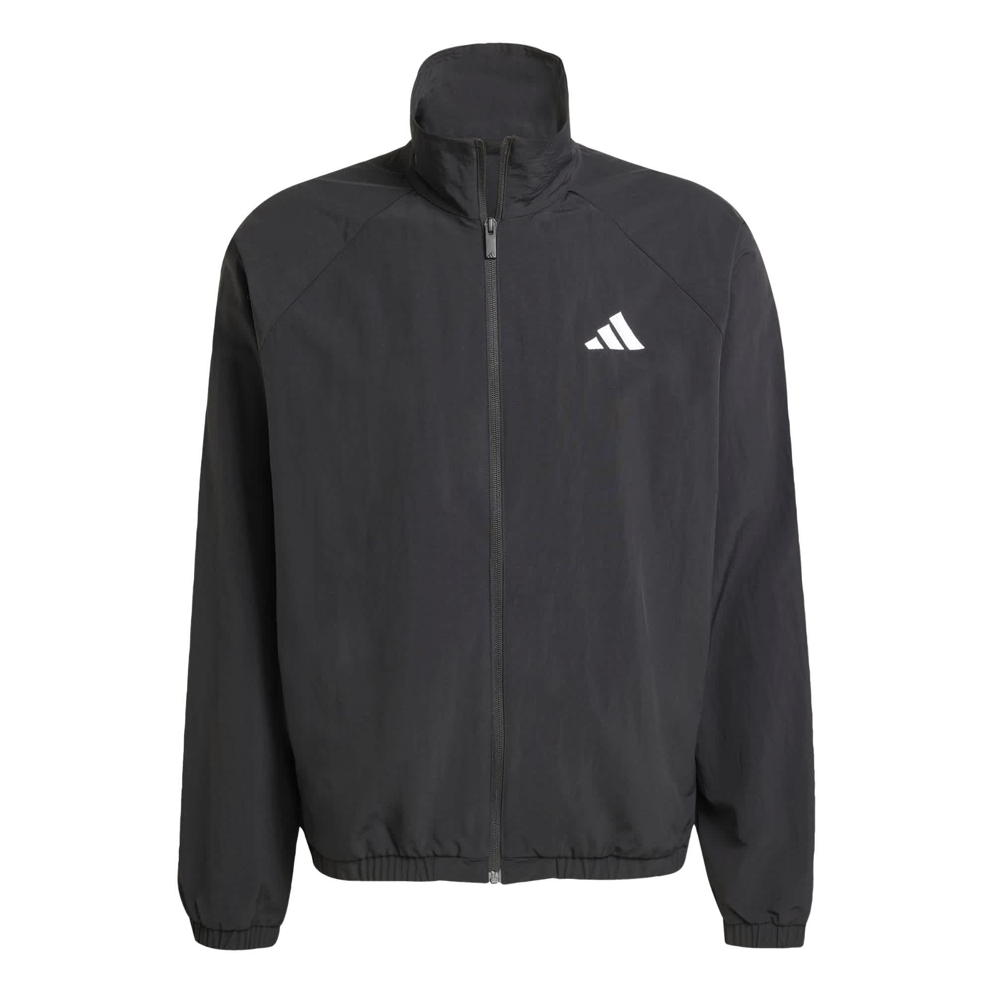 Rompevientos Essential Con Logo Pequeño Adidas Negro Hombre