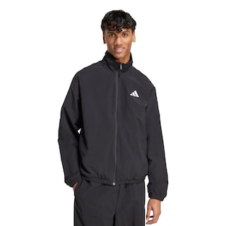 Foto 2 | Rompevientos Essential Con Logo Pequeño Adidas Negro Hombre