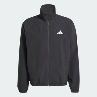 Foto 3 | Rompevientos Essential Con Logo Pequeño Adidas Negro Hombre