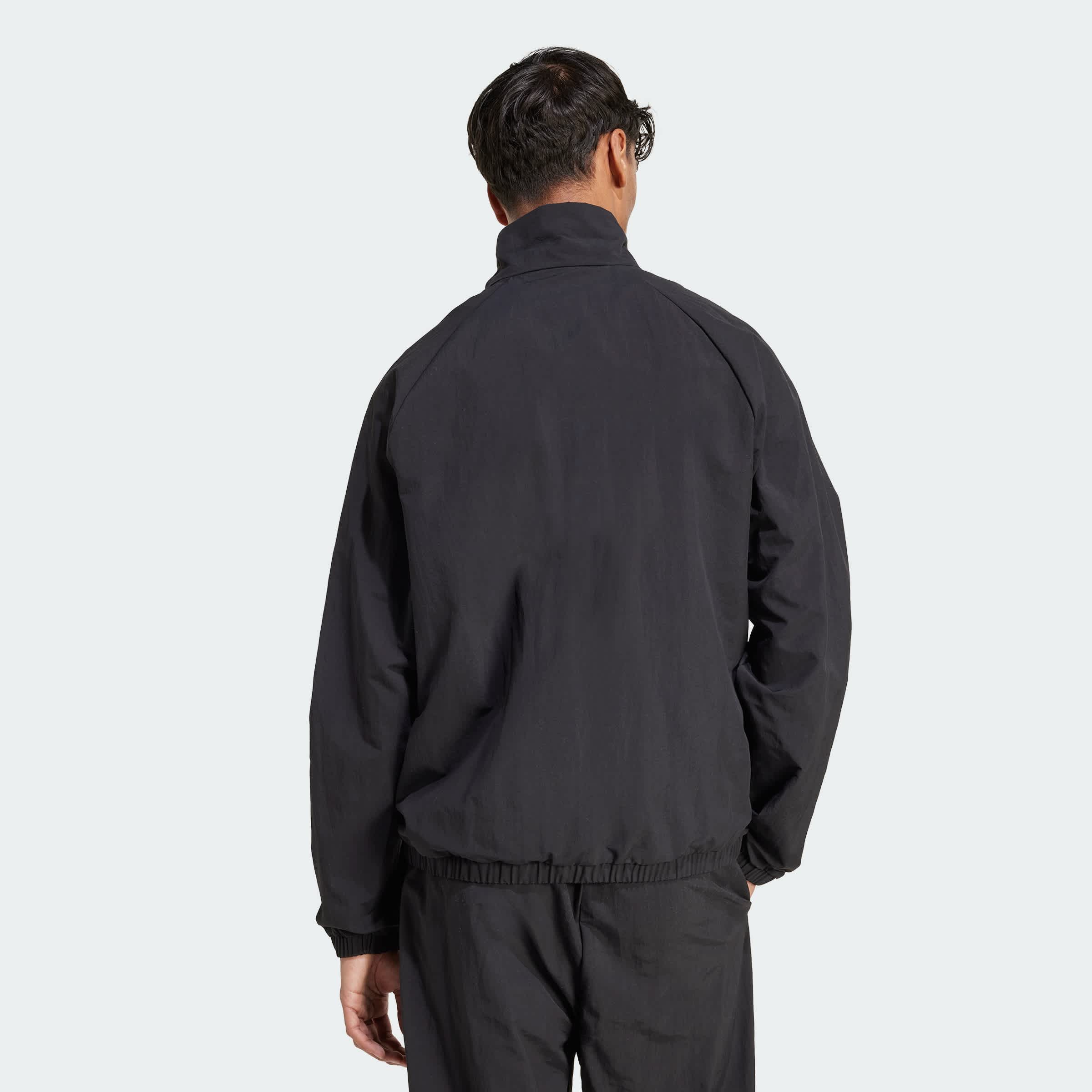 Foto 4 | Rompevientos Essential Con Logo Pequeño Adidas Negro Hombre