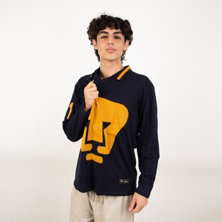 Foto 1 | Jersey Garra Azul Retro de Hugo Sánchez para Hombre