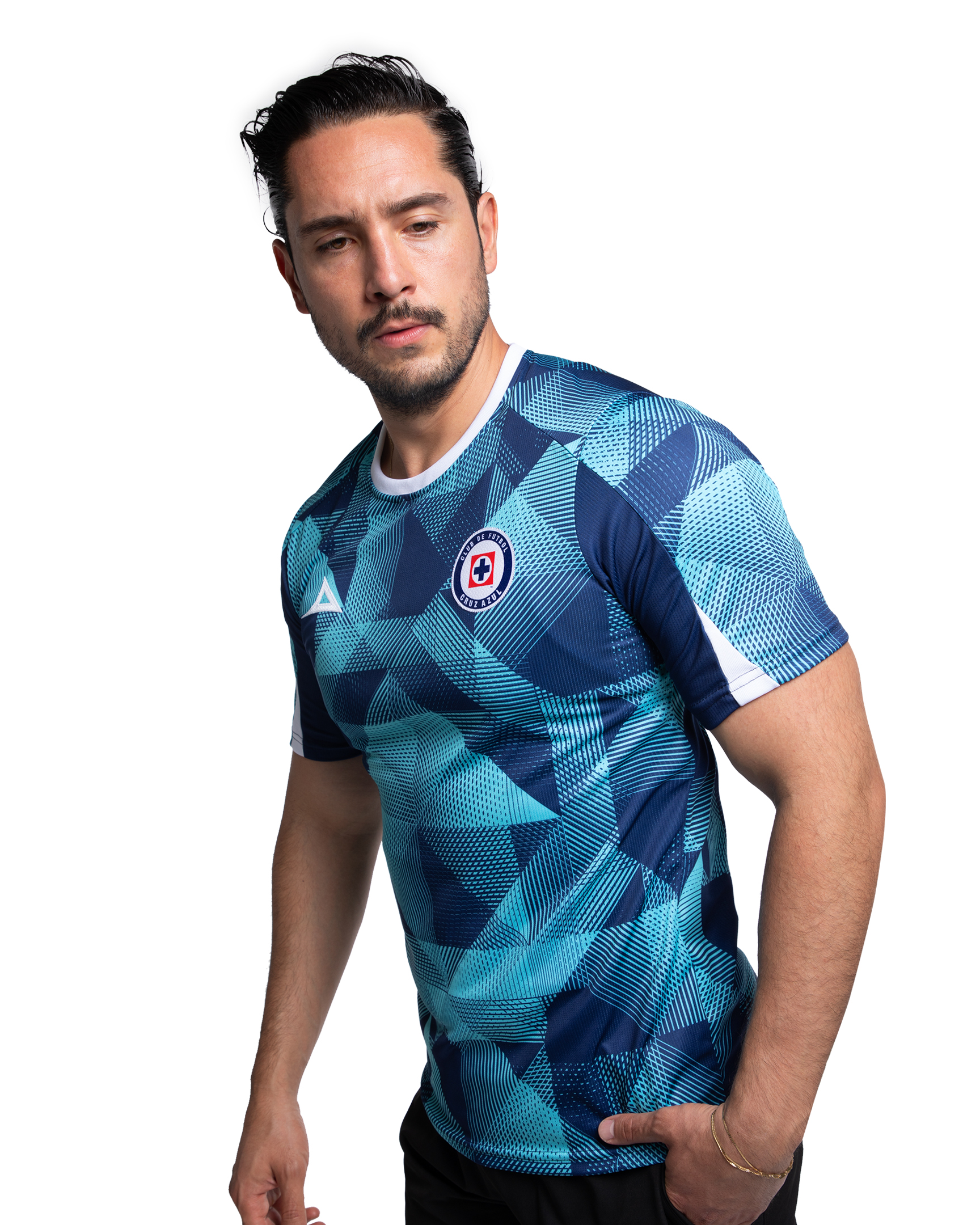 Foto 1 | Jersey Calentamiento Cruz Azul Pirma 13058