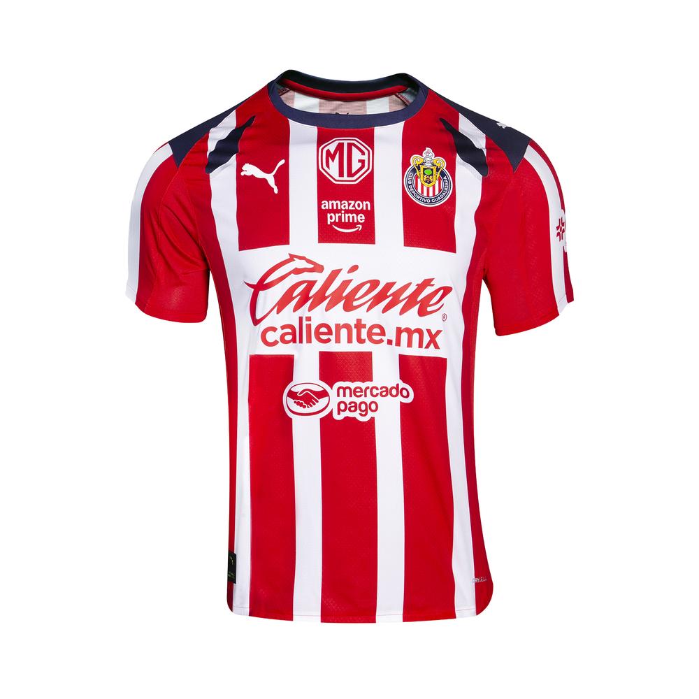 Jersey Puma Chivas Jugador Local 25-26 Para Hombre Rojo