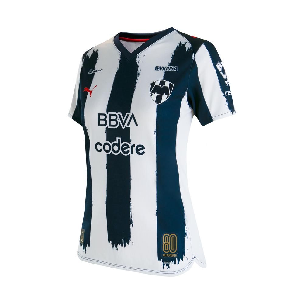 Foto 3 pulgar | Jersey Puma Monterrey Aficionado Local 25-26 Para Mujer Azul Marino