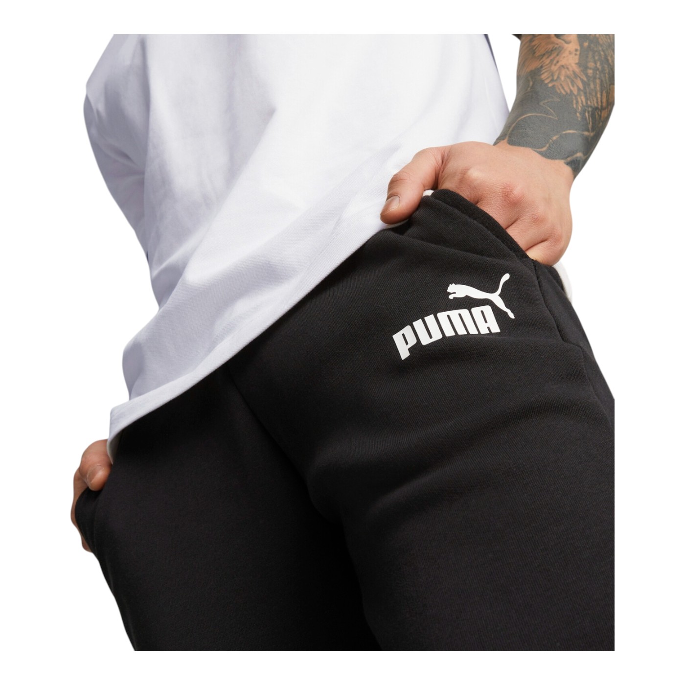 Foto 6 pulgar | Pants Puma Ess Logo Pants Tr Cl Para Hombre Color Negro Modelo 58671601