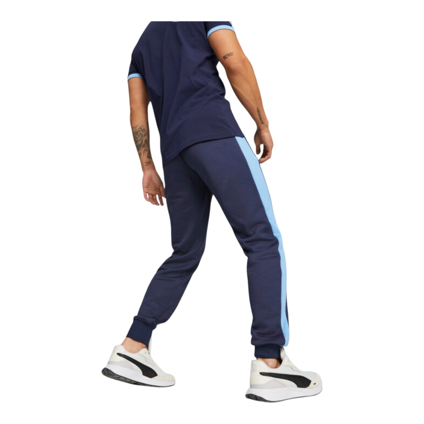 Foto 3 pulgar | Pants Puma Mcfc Ftblheritage Track Pants Para Hombre Color Azul Modelo 76949702