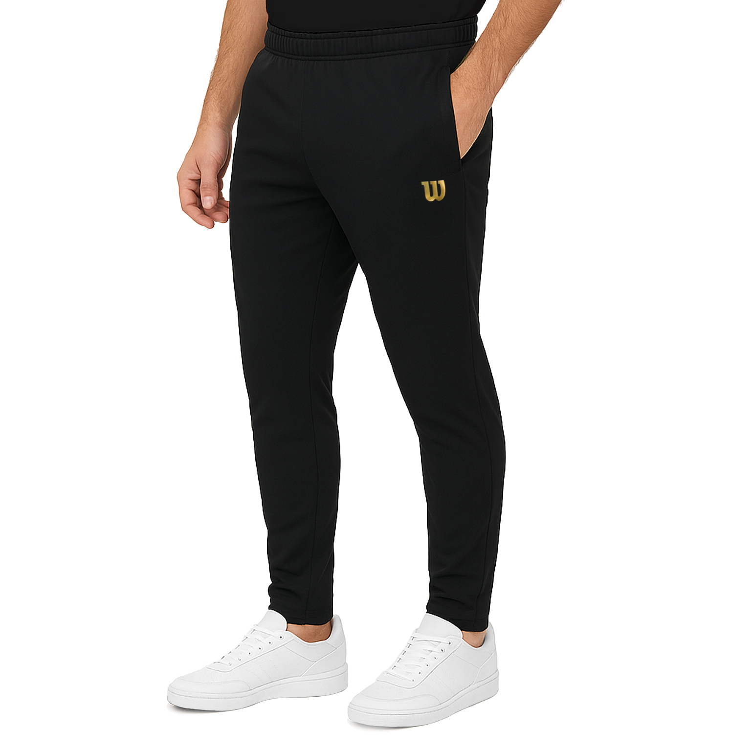 Foto 3 pulgar | Pants Jogger Wilson French Jareta Logo Hombre