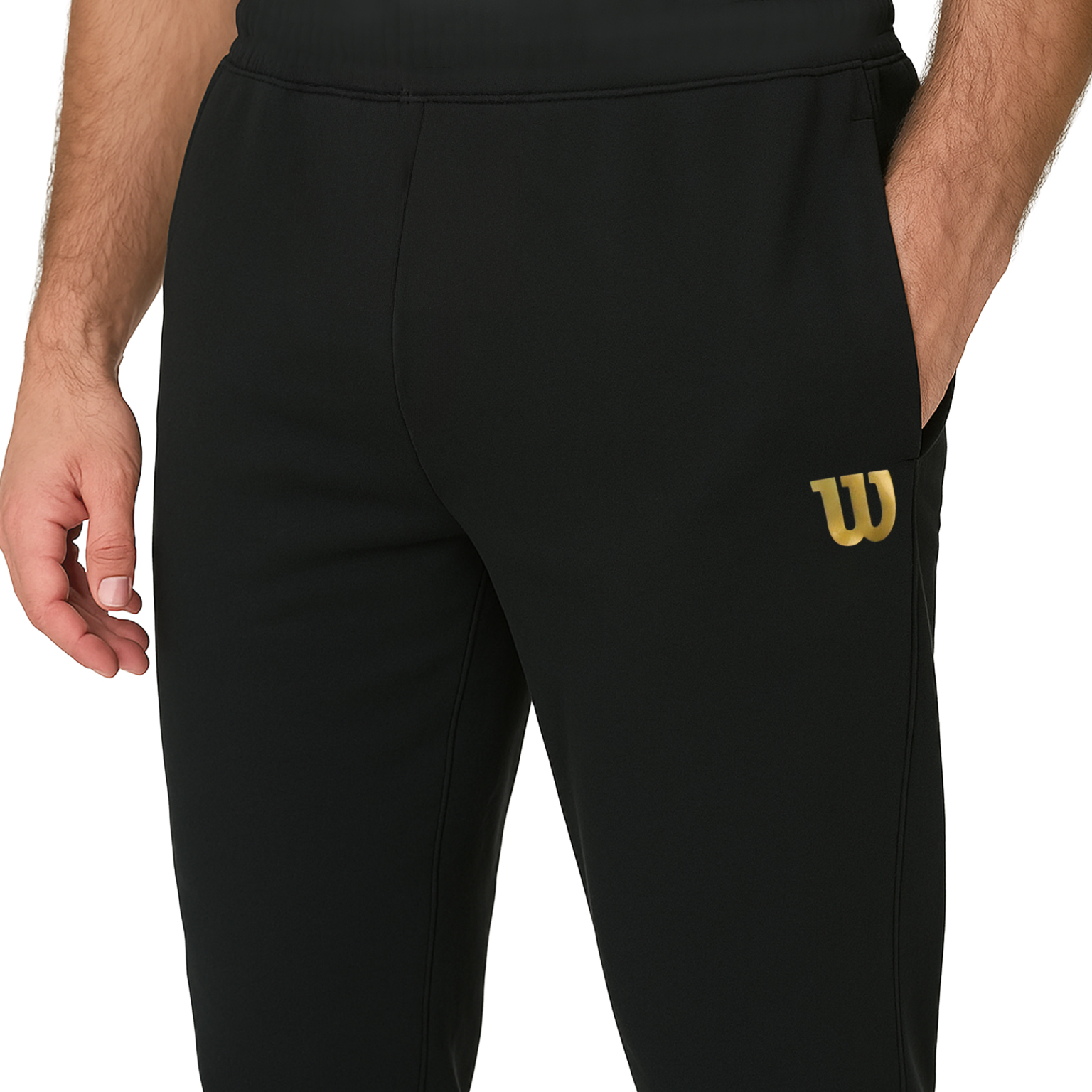 Foto 3 | Pants Jogger Wilson French Jareta Logo Hombre