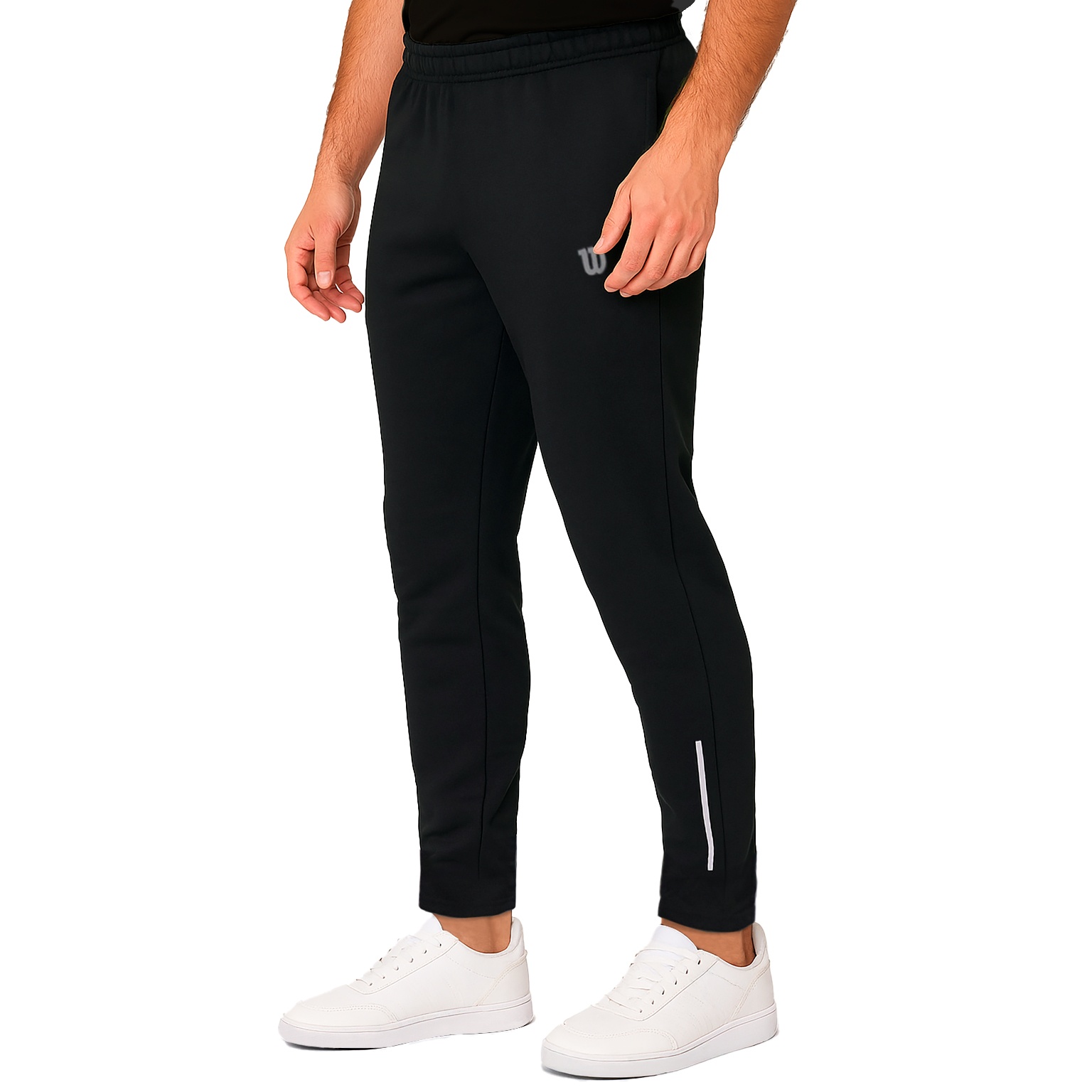 Foto 2 | Pants Wilson French Terry Deportivo Tiras Reflectantes Hombre