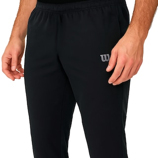 Foto 3 | Pants Wilson French Terry Deportivo Tiras Reflectantes Hombre