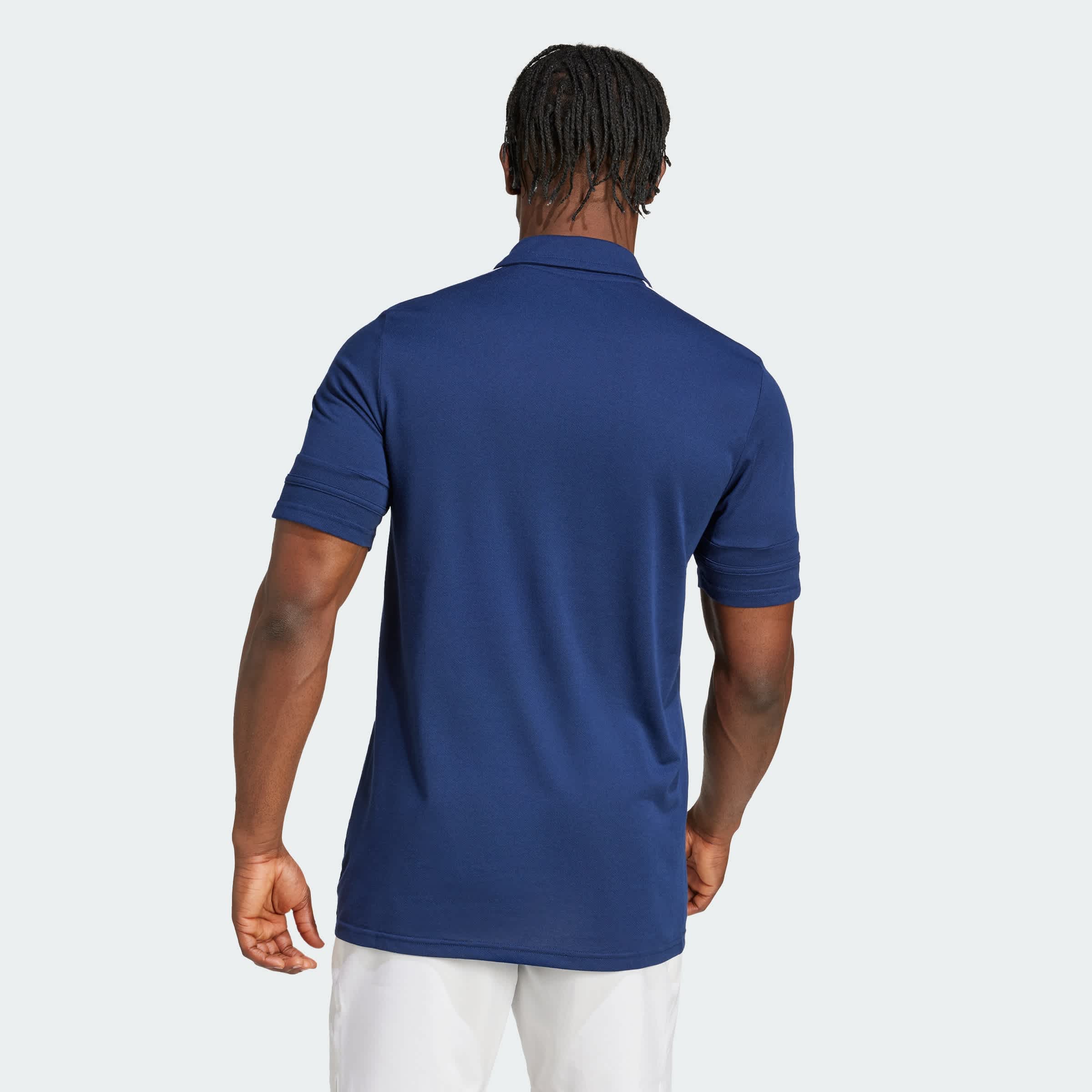 Foto 4 | Polo Squadra25 Algodón Adidas Azul Hombre