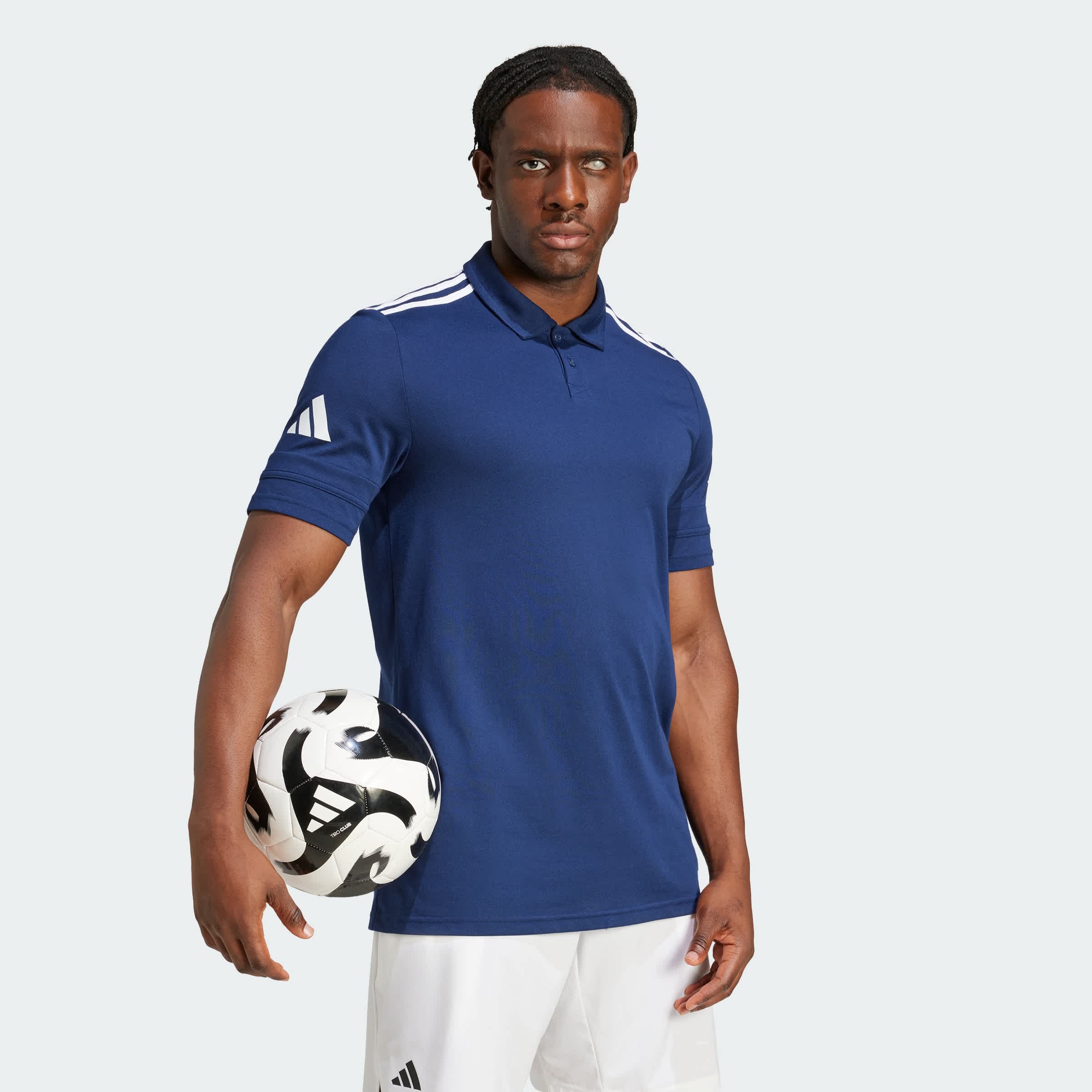 Foto 5 | Polo Squadra25 Algodón Adidas Azul Hombre