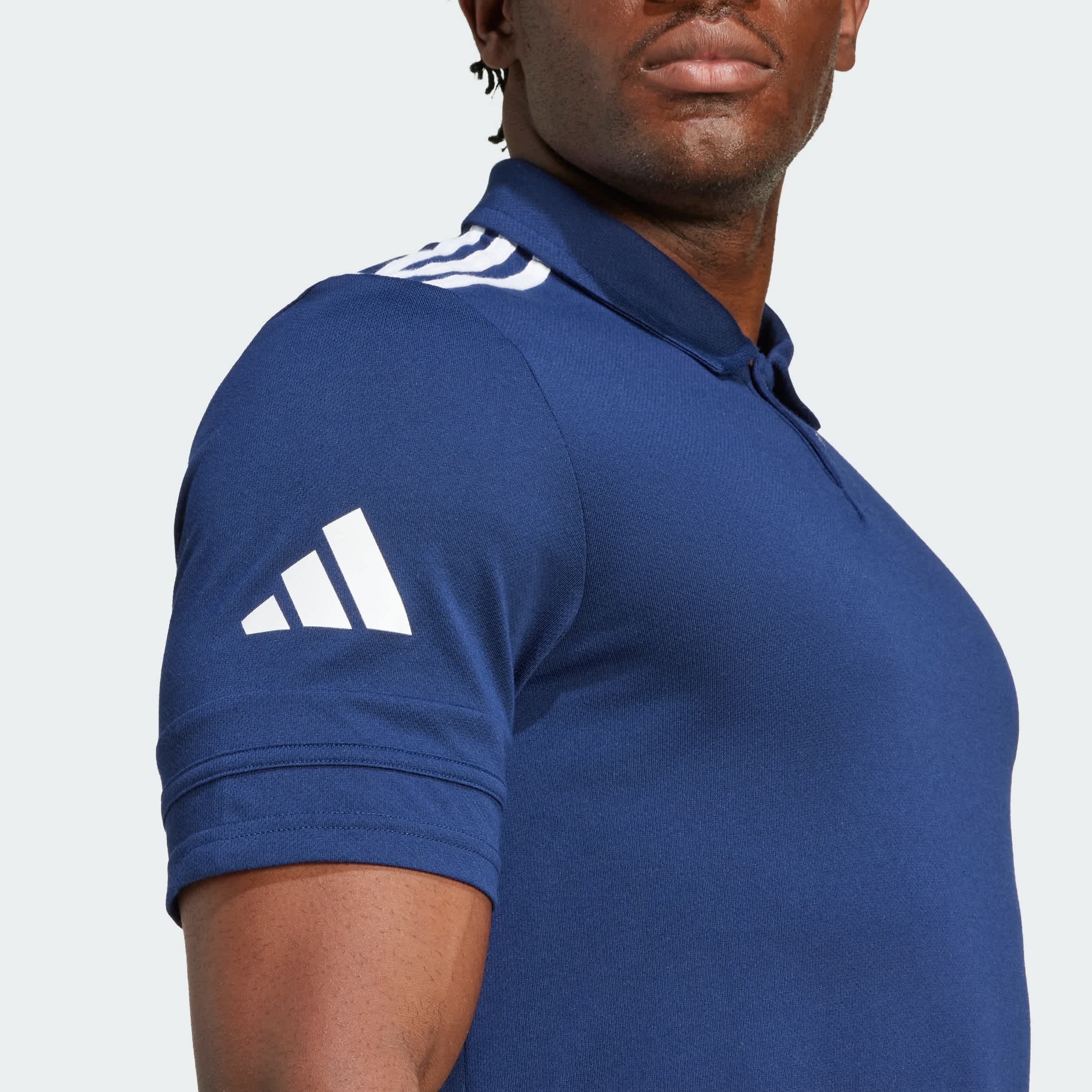 Foto 6 | Polo Squadra25 Algodón Adidas Azul Hombre