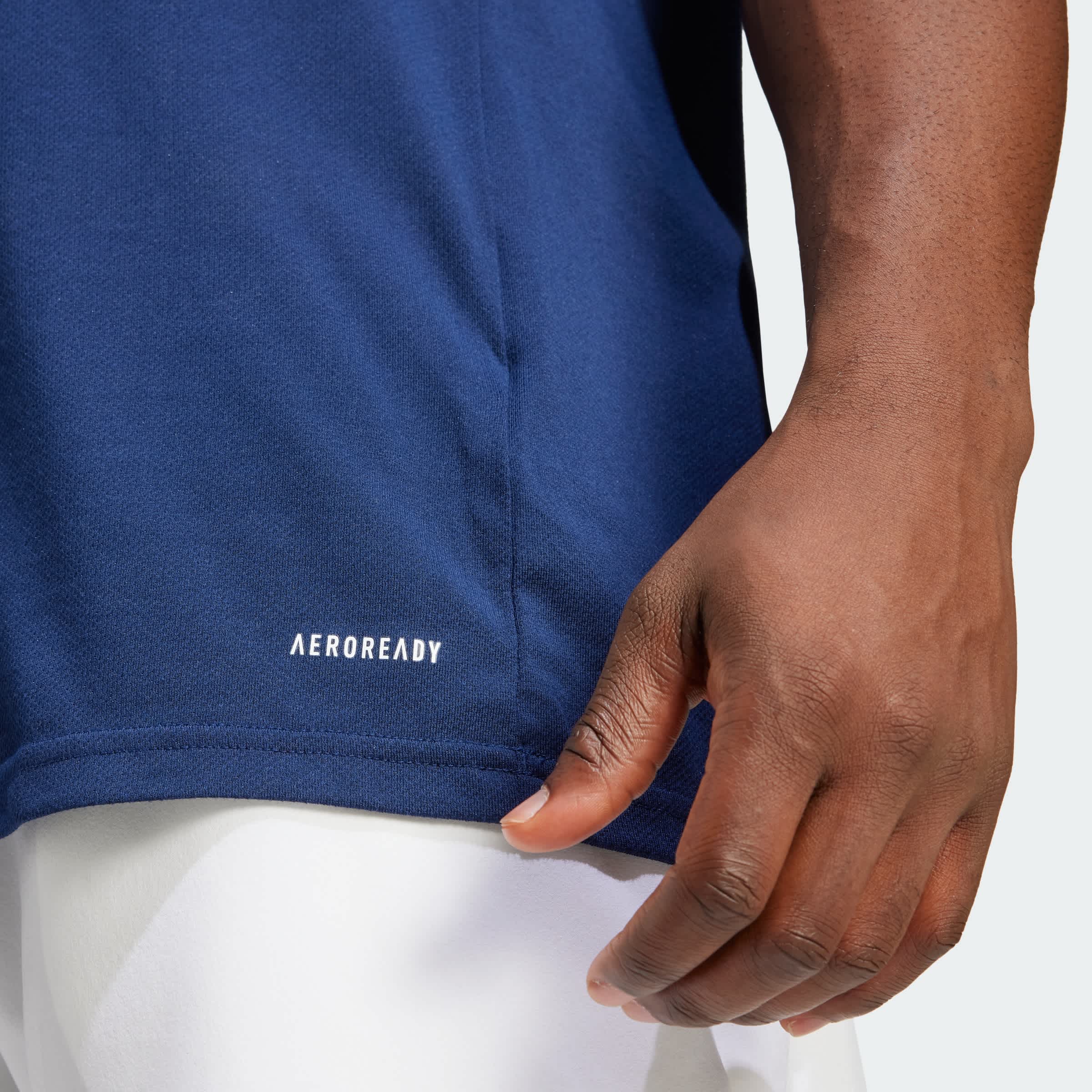 Foto 7 | Polo Squadra25 Algodón Adidas Azul Hombre