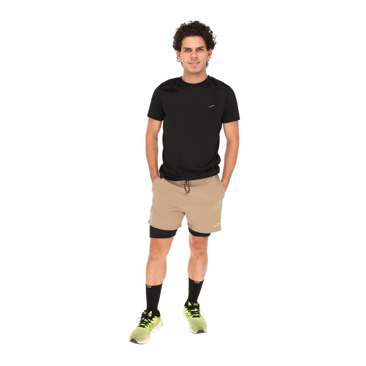 Foto 5 | Paquete De 3 Shorts Deportivos 2-en-1 Para Hombre Chb Chili Beans Clothing Co.